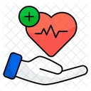 Heart Care Heart Protection Healthcare Icon