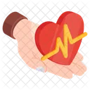 Heart Care Heart Protection Healthcare Icon