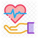 Heart Hand Love Icon