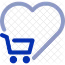 Heart Cart Heart Cart Icon