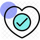 Heart Check  Icon