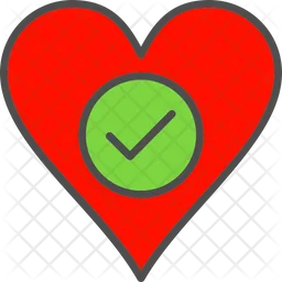 Heart Check  Icon