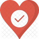 Heart Check  Icon