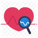 Mental Heart Checking Icon