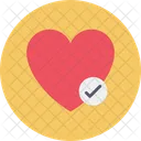 Heart Medical Ok Icon
