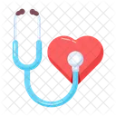 Heart Checkup Heart Examination Cardiac Evaluation Icon