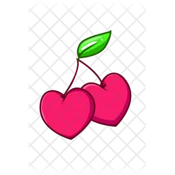 Heart cherries  Icon