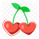 Heart Cherries  Icon