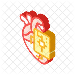 Heart Chip  Icon