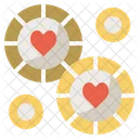 Heart Chip  Icon