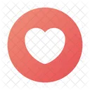 Heart circle  Icon