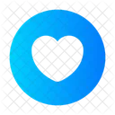 Heart Circle  Icon