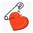 Heart Clasp  Icon