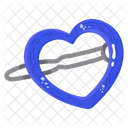 Heart Clip  Icon
