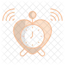 Heart clock  Icon