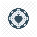 Heart Coin  Icon