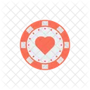 Heart Coin  Icon