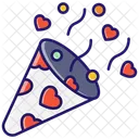 Heart Confetti Icon