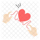 Heart Connection Emotional Icon