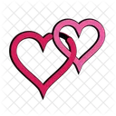 Coloured Outline Icon Icon