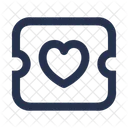 Heart Coupon Heart Label Love Tag Icon