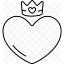 Heart Crown  Icon