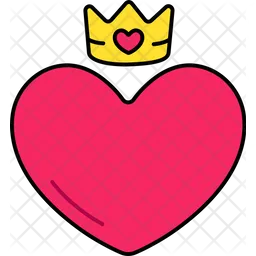 Heart Crown  Icon