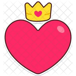 Heart Crown  Icon