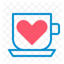 Heart Cup Heart Mug Love Cup Icon