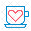Heart Cup Heart Mug Love Cup Icon