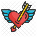 Heart Cupid  Icon