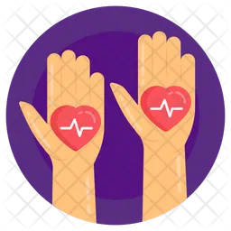 Heart Day Volunteers  Icon