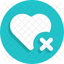 Heart Delete  Icon