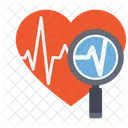 Heart Diagnoses Heart Checkup Ecg Icon