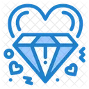 Heart Diamond Heart Diamond Icon