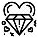 Heart Diamond  Icon