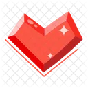 Heart Diamond  Icon