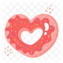 Heart Donut  Icon
