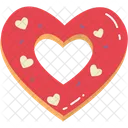 Heart donut  Icon
