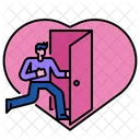 Door Heart Valentine Icon