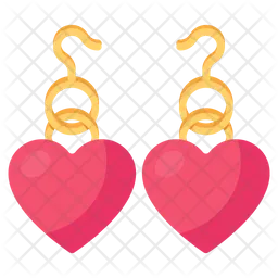 Heart Earrings  Icon