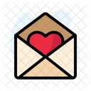 Heart Envelope  Icon
