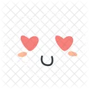 Heart Eye cloud  Icon