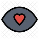 Heart Eye  Icon