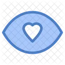 Heart Eye  Icon