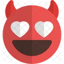 Heart Eyes Devil Icon