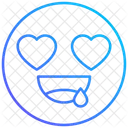 Heart Eyes Emoji Icon