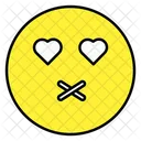 Heart Eyes Emoji Emotion Emoticon Icon