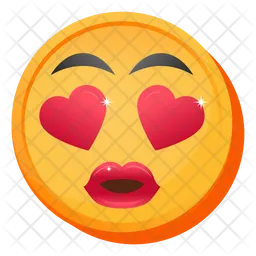 Heart Eyes Emoji Emoji Icon
