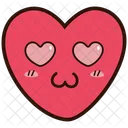 Heart Face  Icon